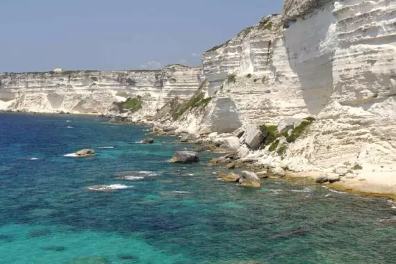 Bonifacio Corsica: panoramic view