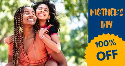 🌸 Mum travels for free!