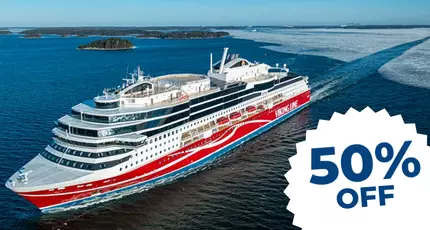 🌸 Helsinki–Tallinn at half price! 